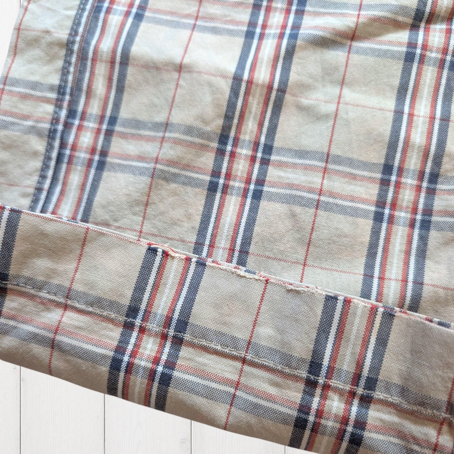 00's Grunge Checked Trousers