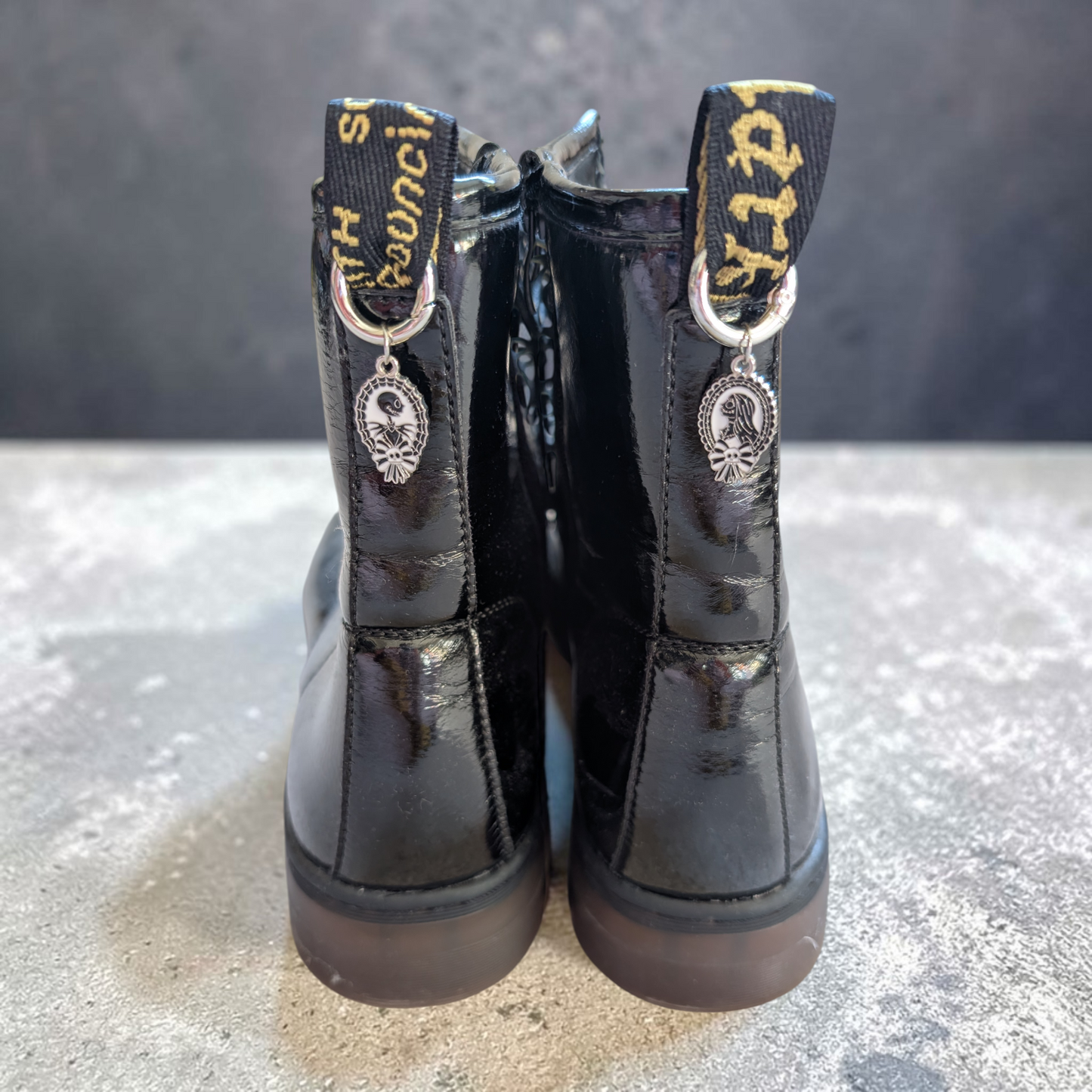 Jack & Sally Boot Charms