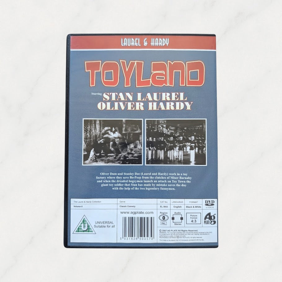 Laurel and Hardy Toyland & The Flying Deuces DVD