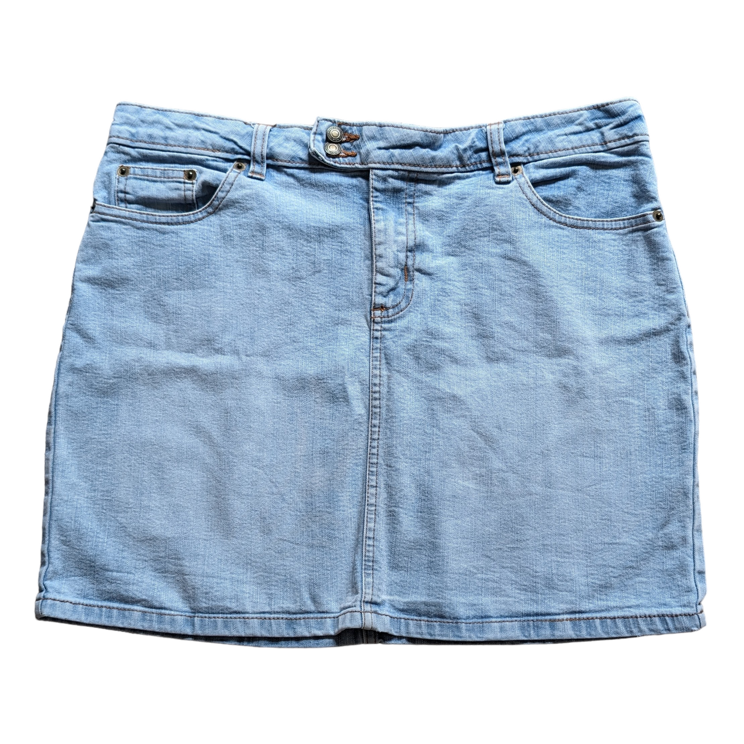 00's Denim Mini Skirt