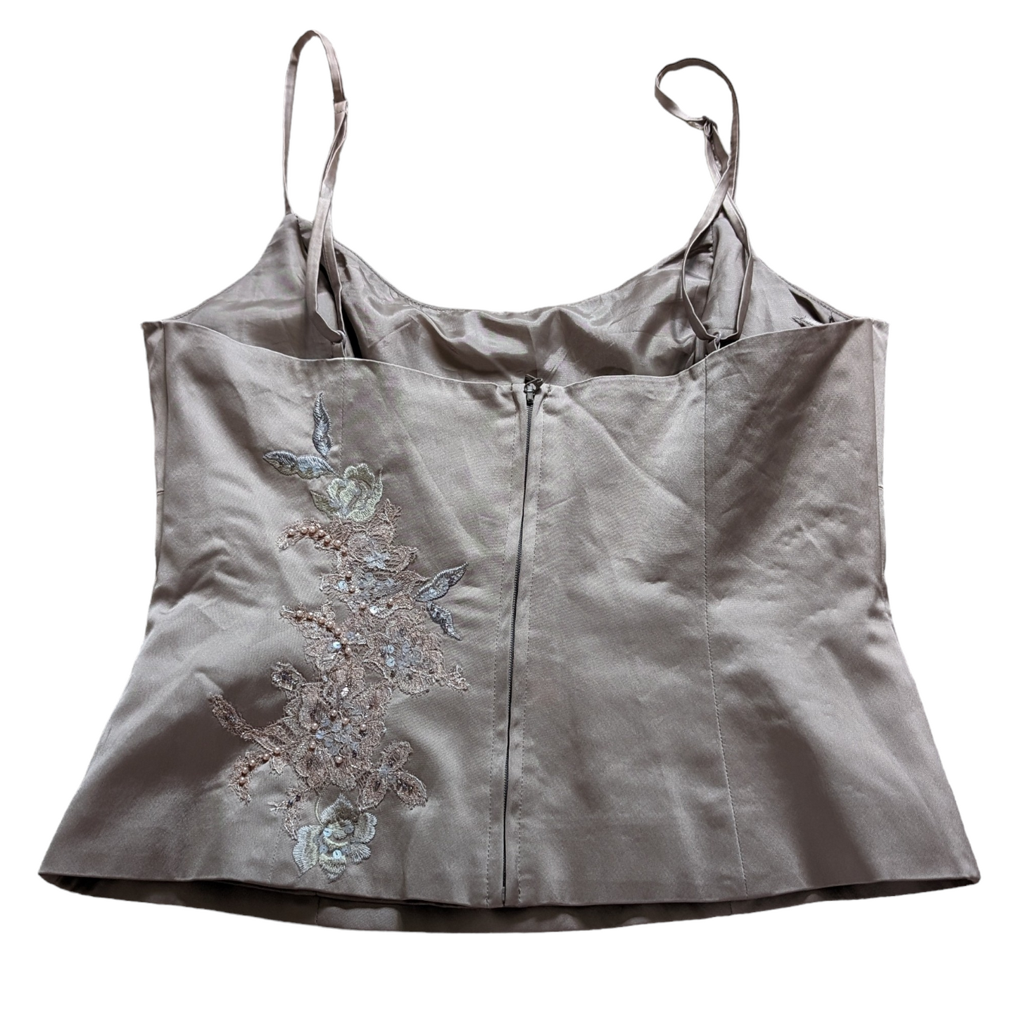 00's Sequin Floral Cami