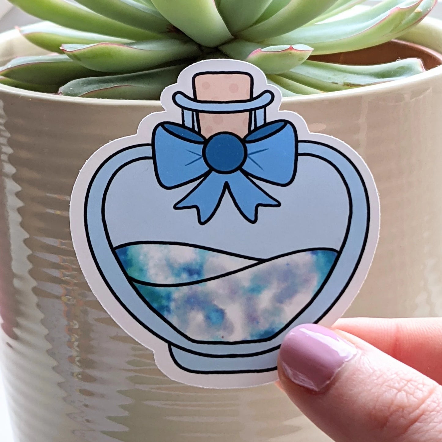 Blue Ethereal Potion Sticker