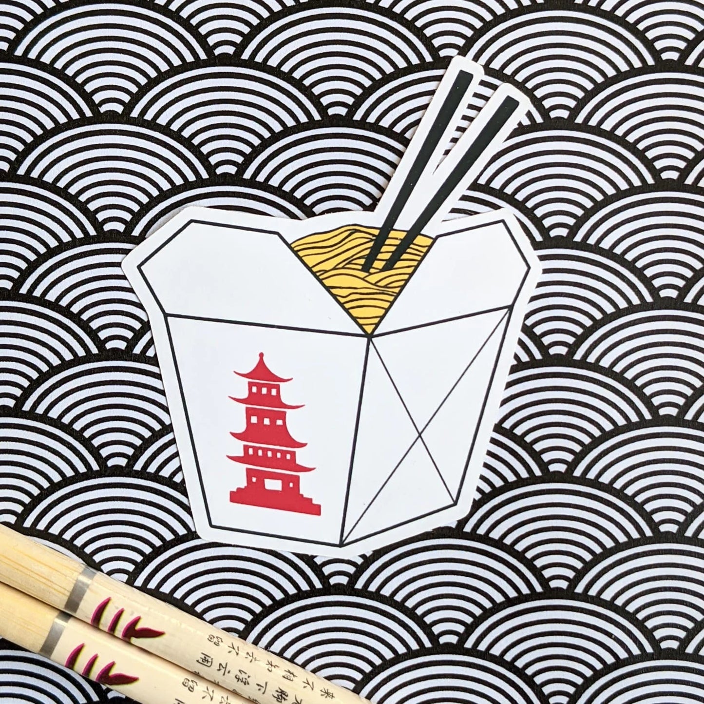 Takeout Noodles Sticker