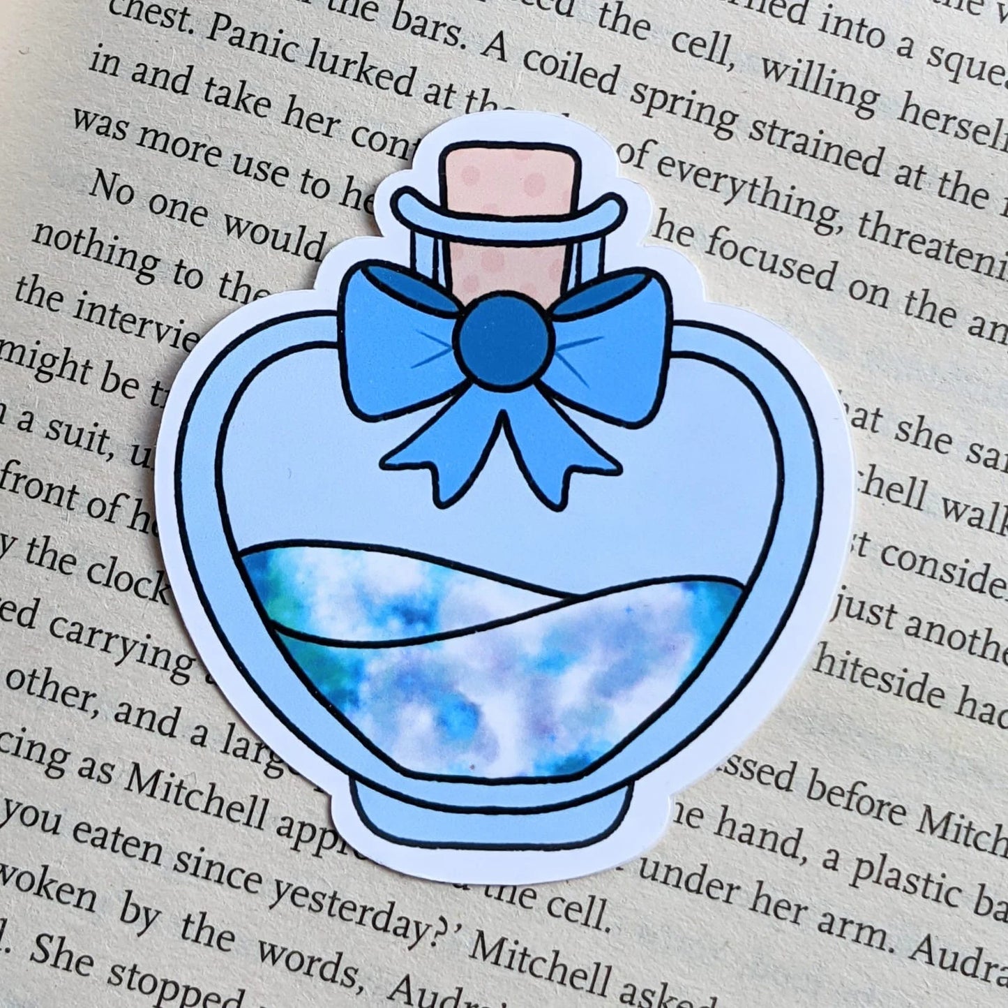 Blue Ethereal Potion Sticker