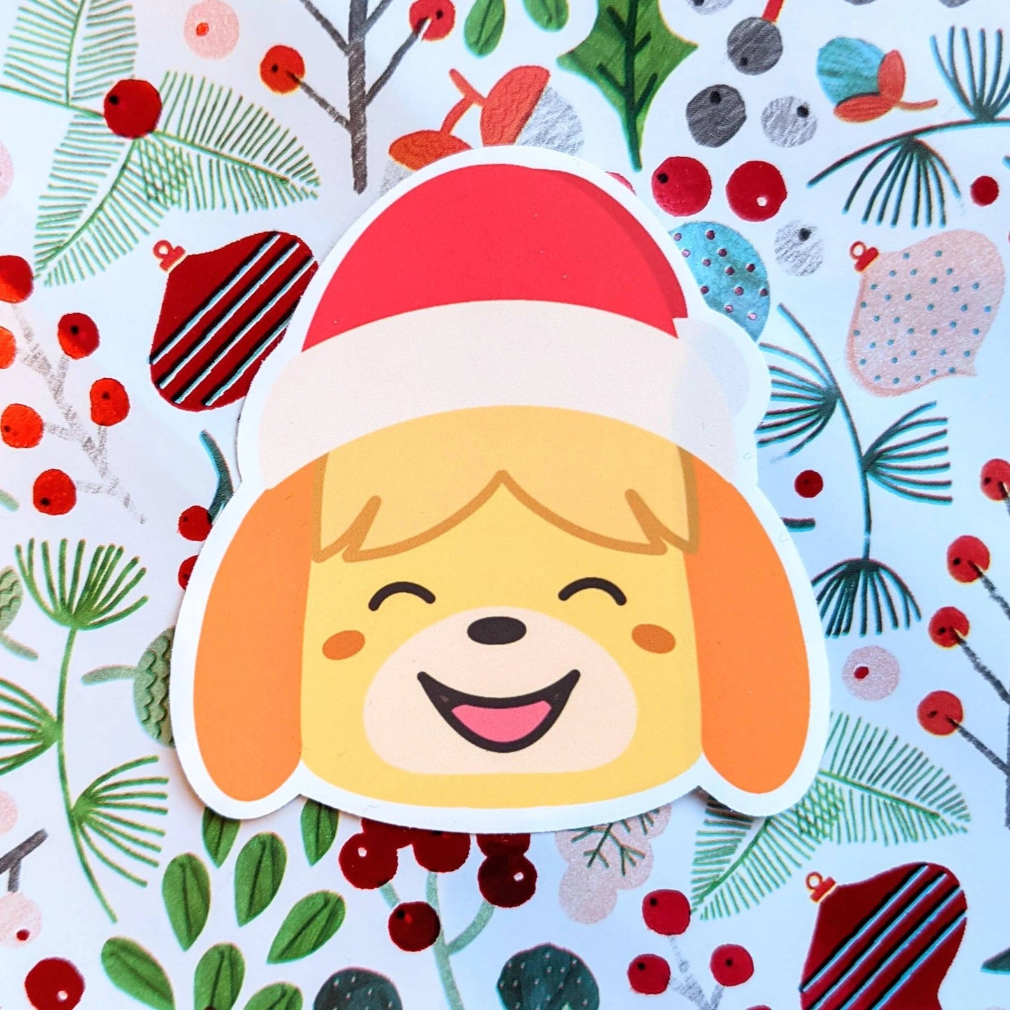 Christmas Isabelle Sticker