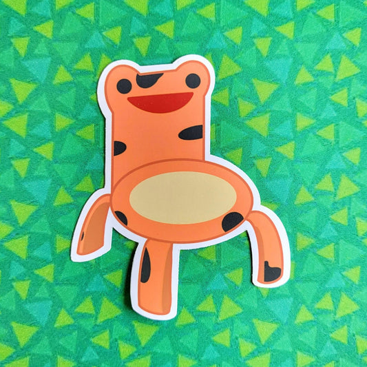 Colourful Froggy Chair Stickers