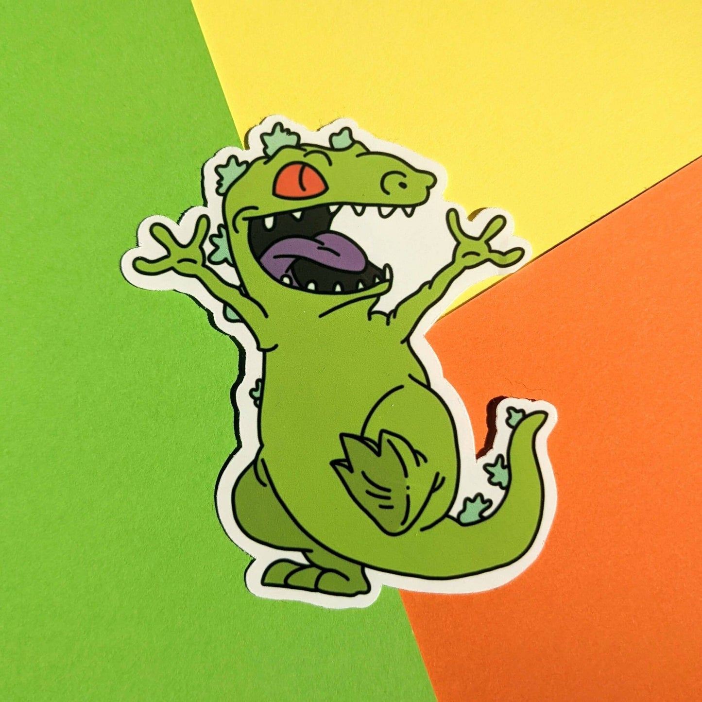 Rugrats Reptar Sticker