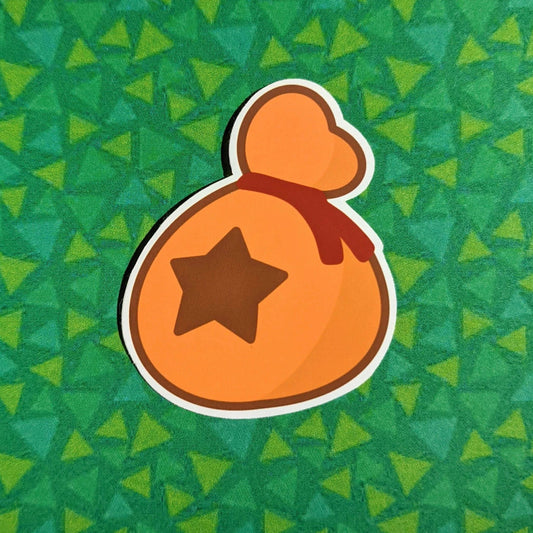 Animal Crossing Money Bag Sticker