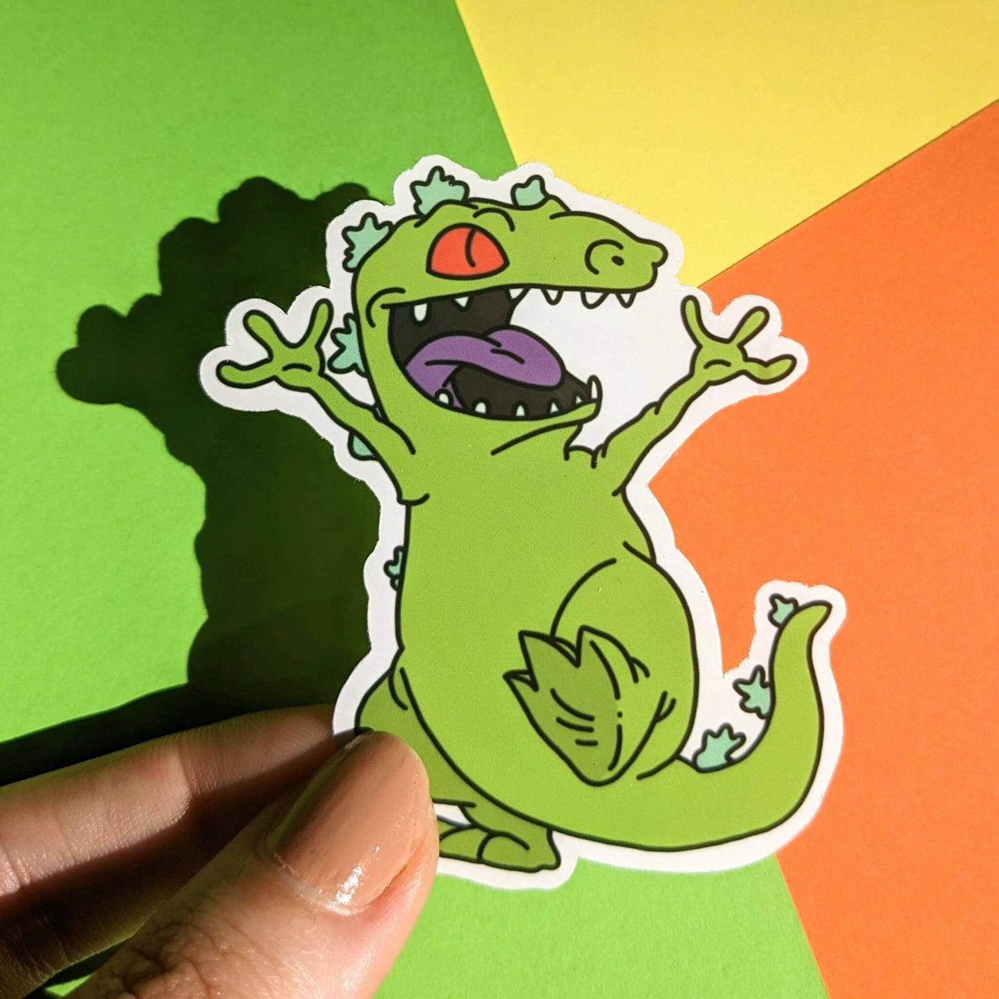 Rugrats Reptar Sticker