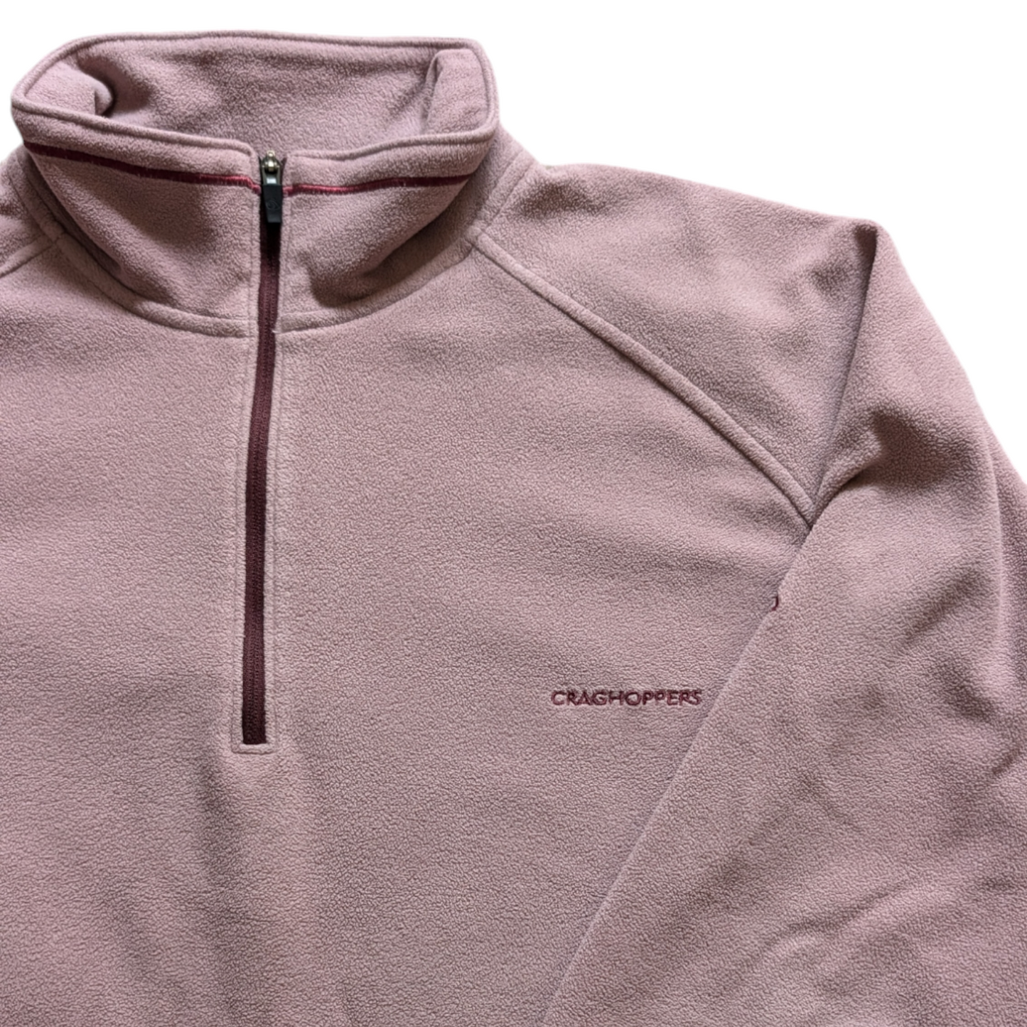 Craghoppers Pink Quarter Zip Fleece