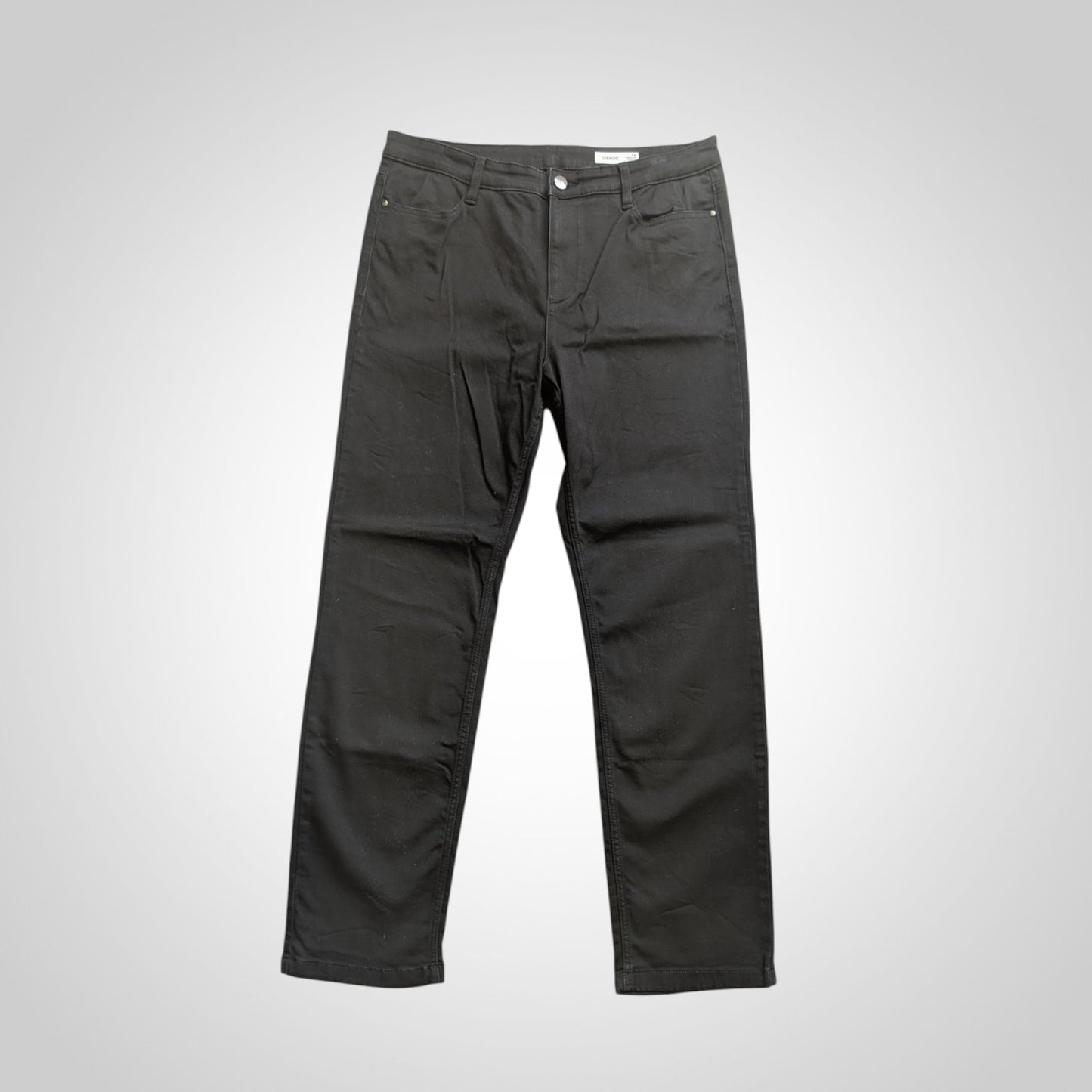 Marks & Spencer Black Straight Leg Jeans