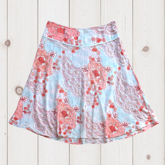 00s Oriental Fairycore Midi Skirt