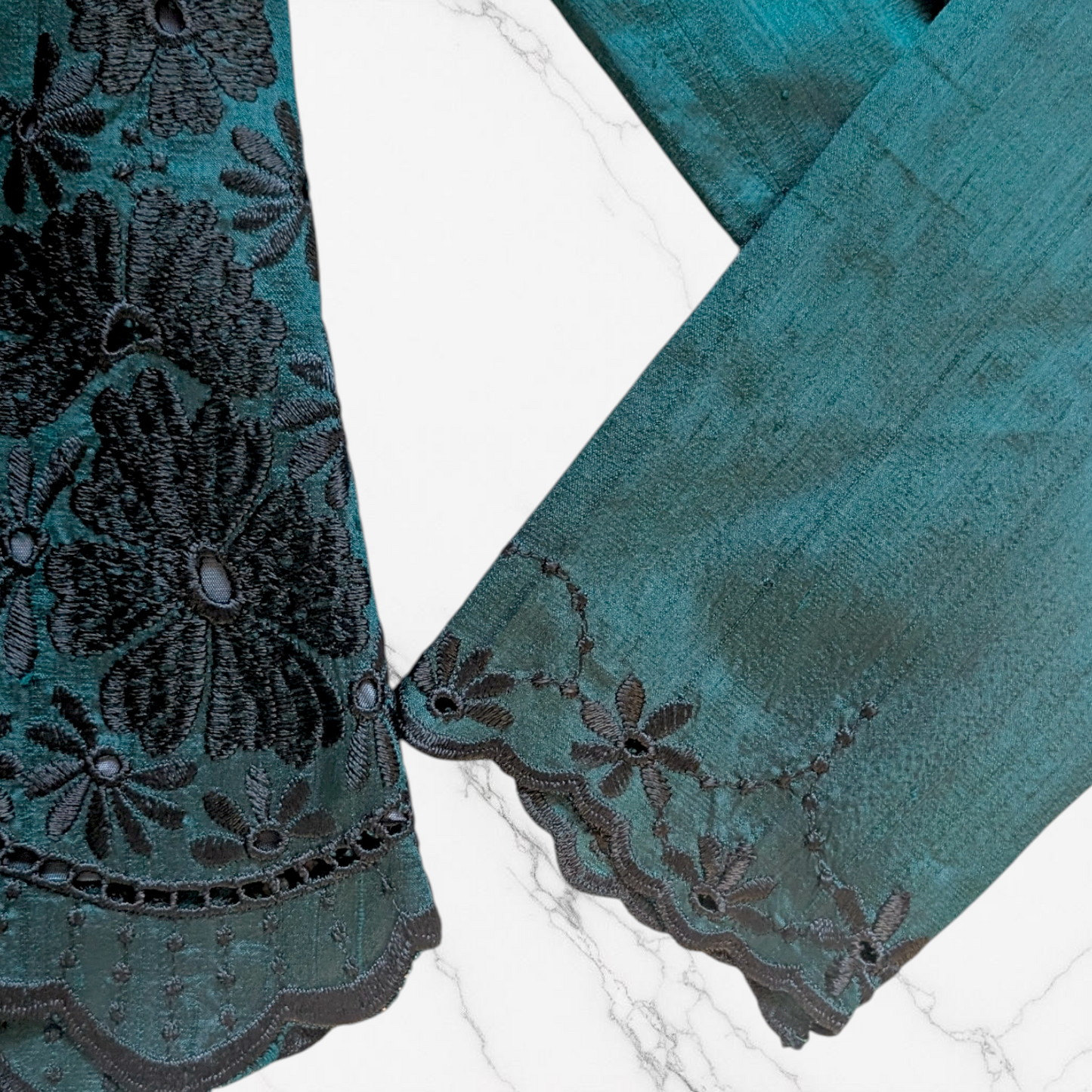 90s Whimsigoth Silk Jacket