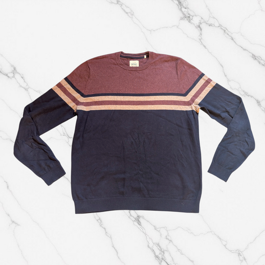 FatFace Cotton Cashmere Striped Jumper