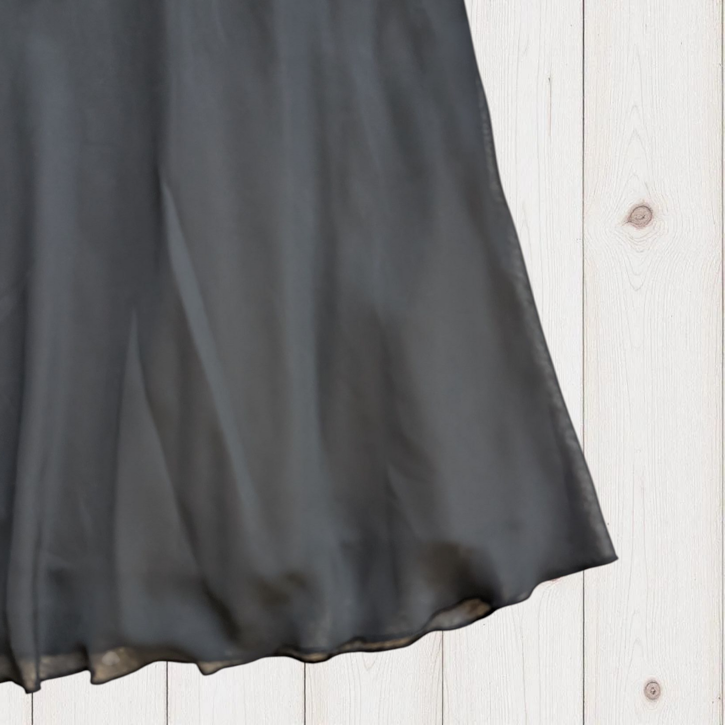 90s Dark Fairy Black Dress