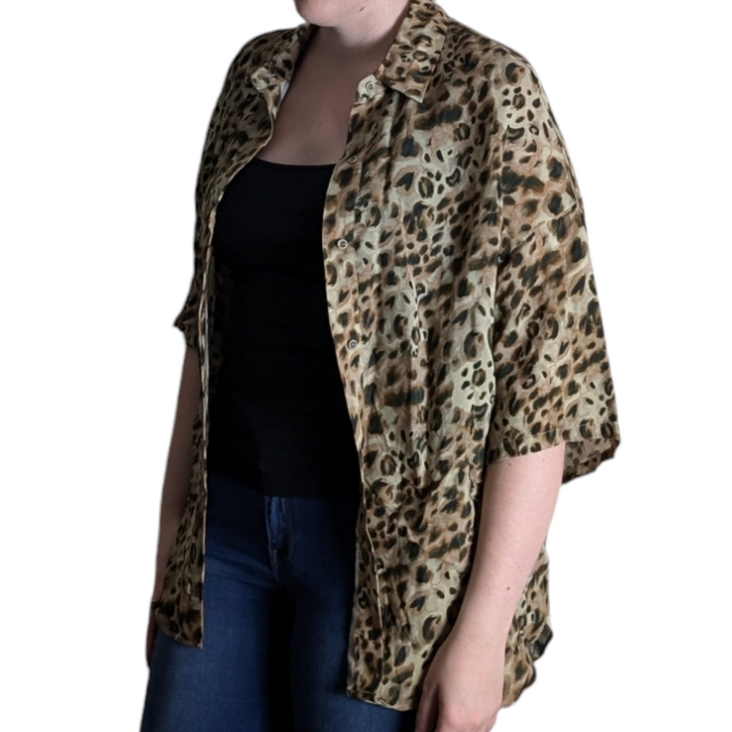 Leopard Oversized Shirt