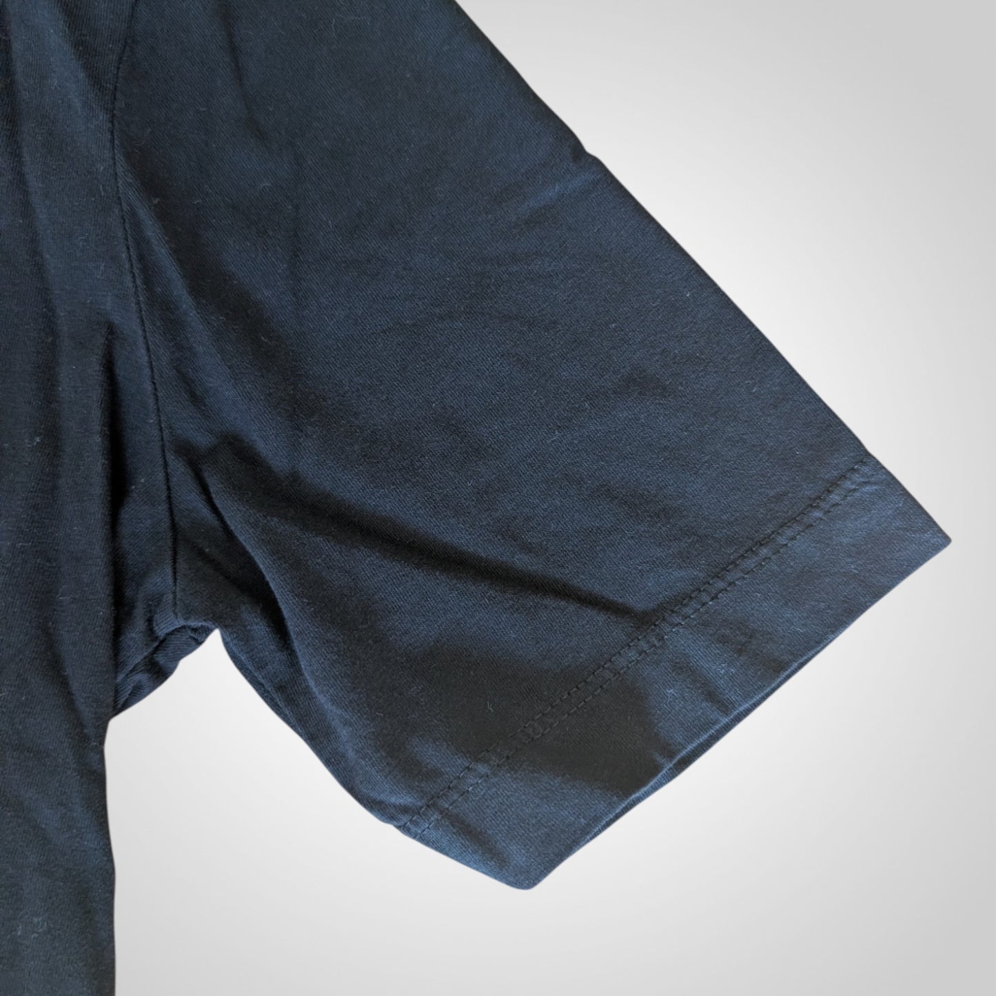 Black Mock Neck T-Shirt