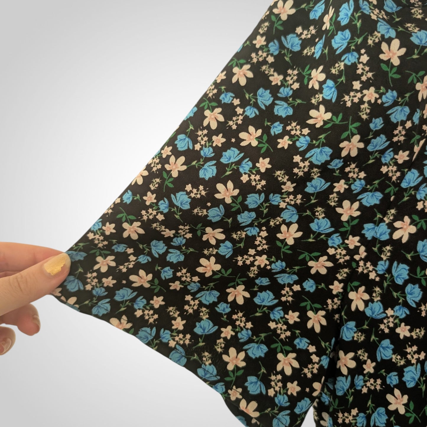 Curve Floral Maxi Dress