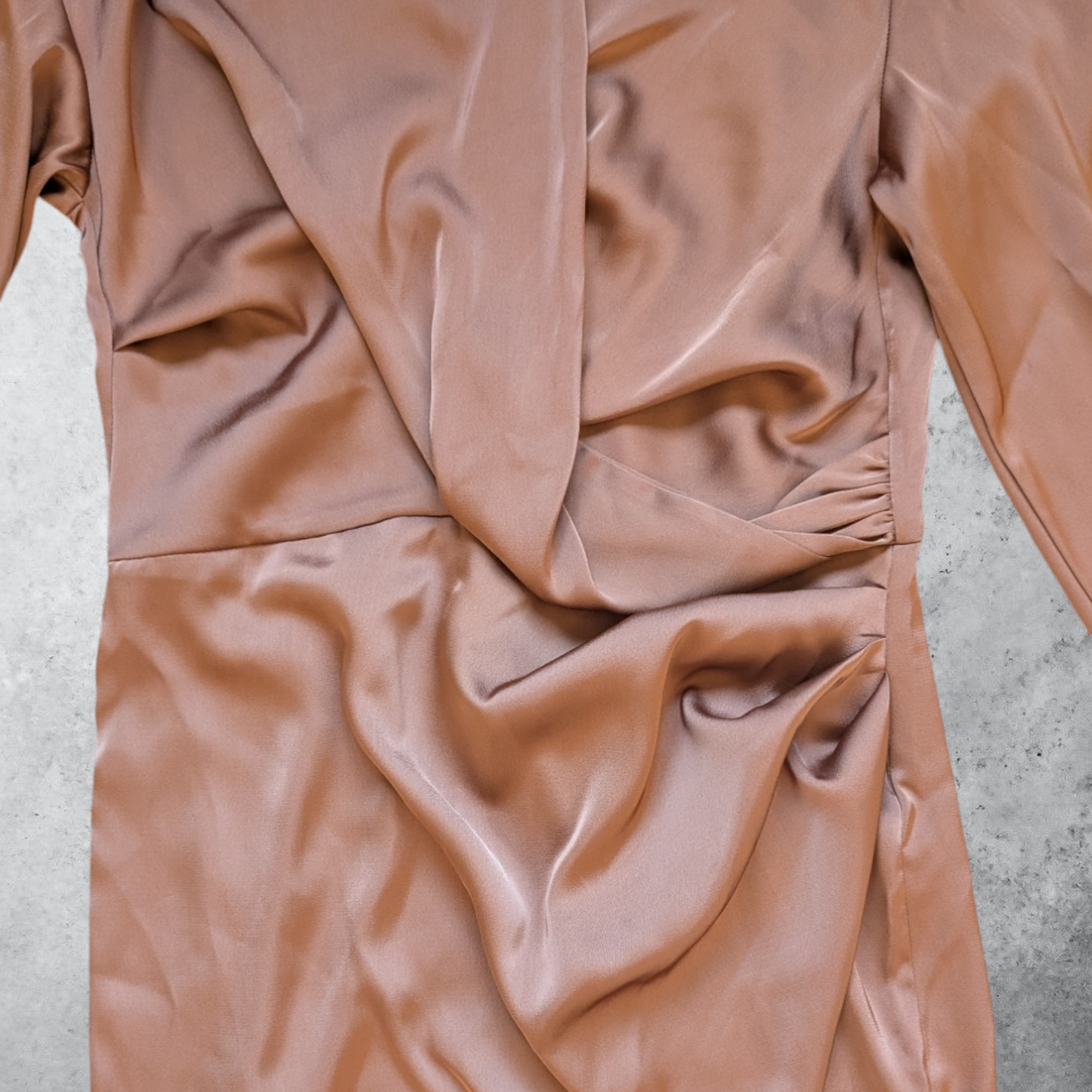 Bronze Midi Dress