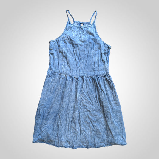 Light Blue Denim Look Sundress