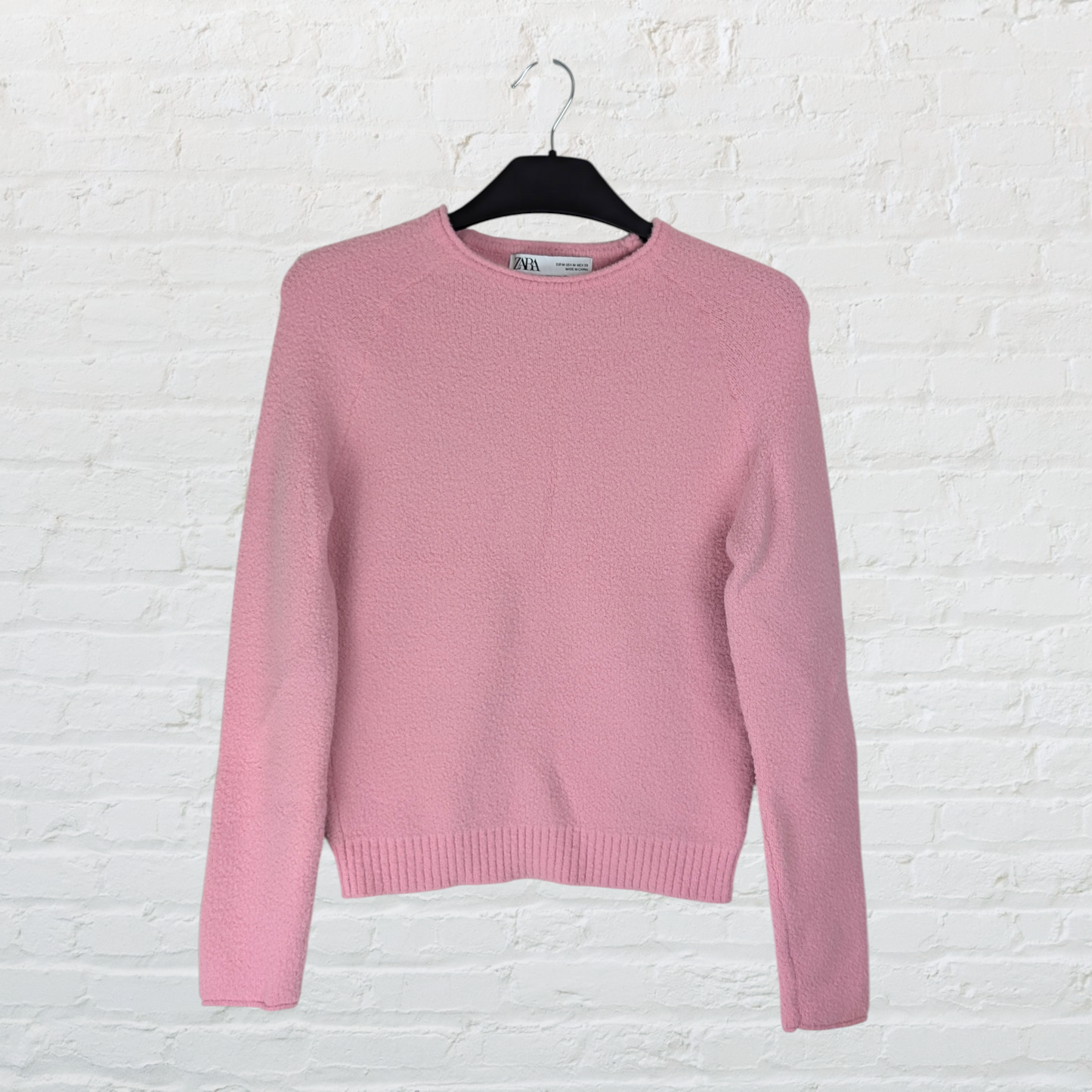 Bubblegum Pink Super Soft Long Sleeve Knit Jumper