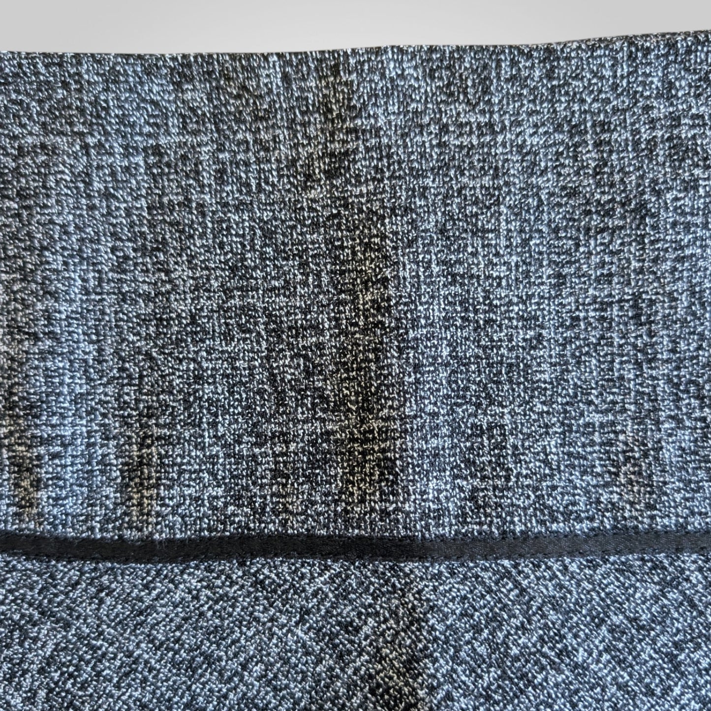 00s Grey Tweed A-line Mini Skirt