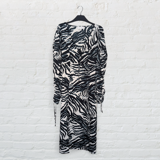 Topshop Zebra print dress