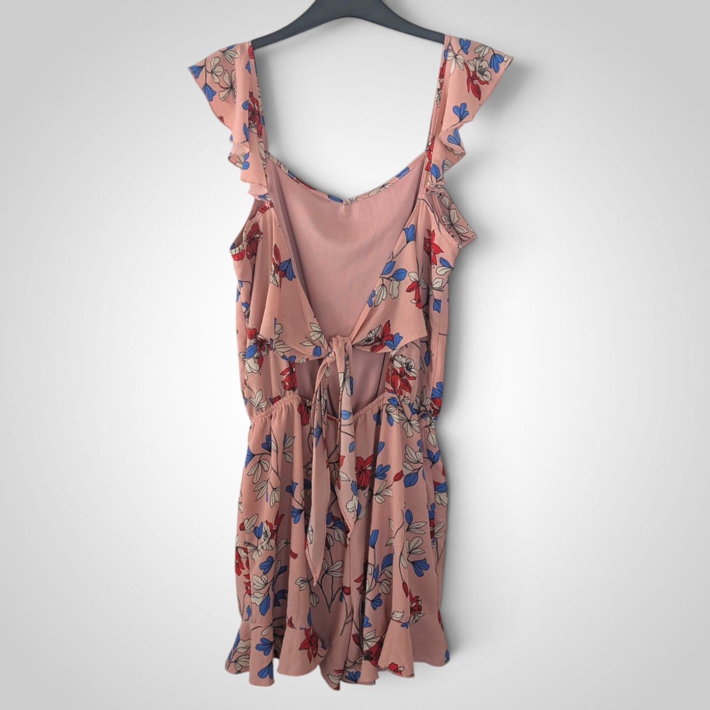 Dusty Rose Floral Playsuit