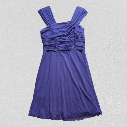 Petite Purple Cocktail Dress