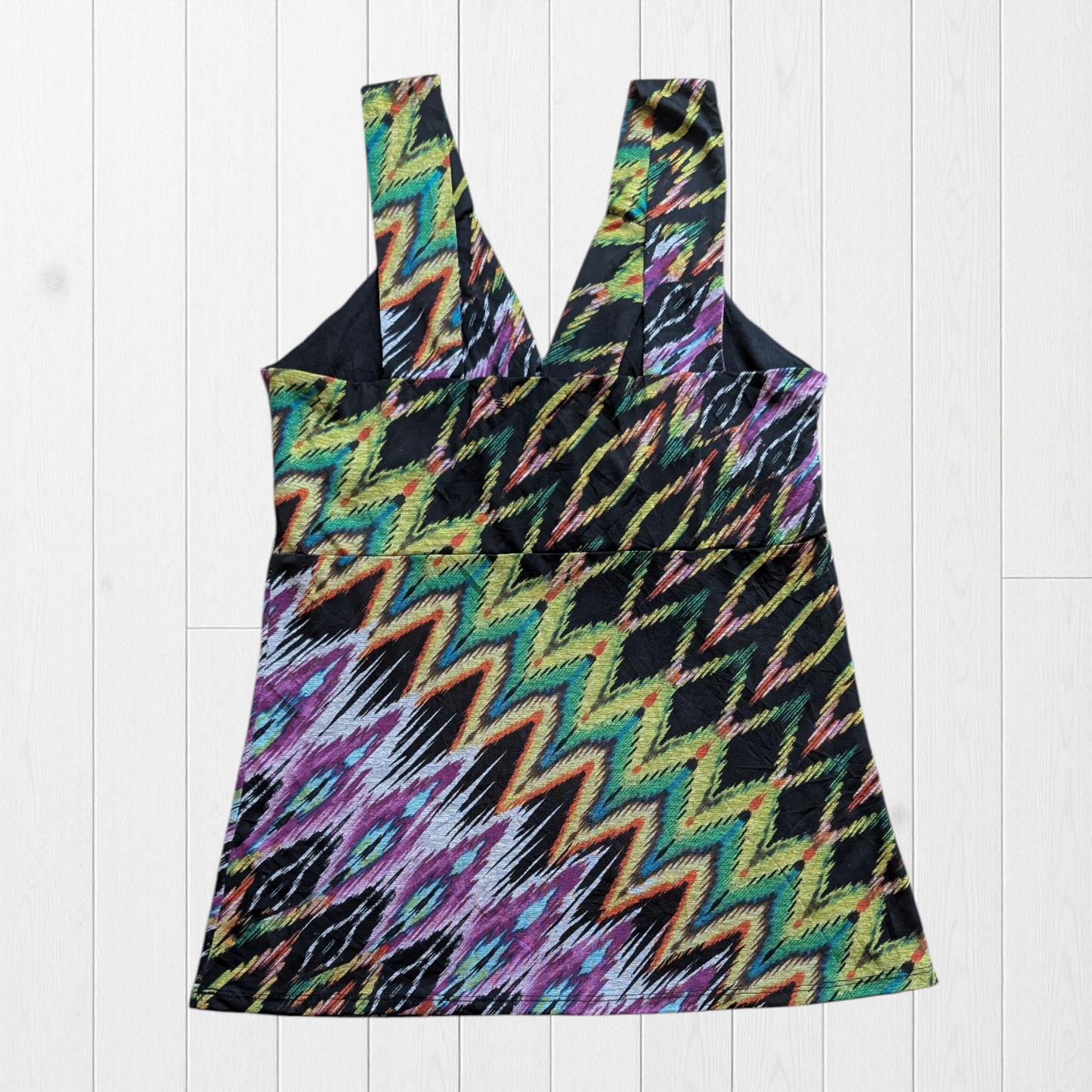 00's Boho Glam Multicolour Top
