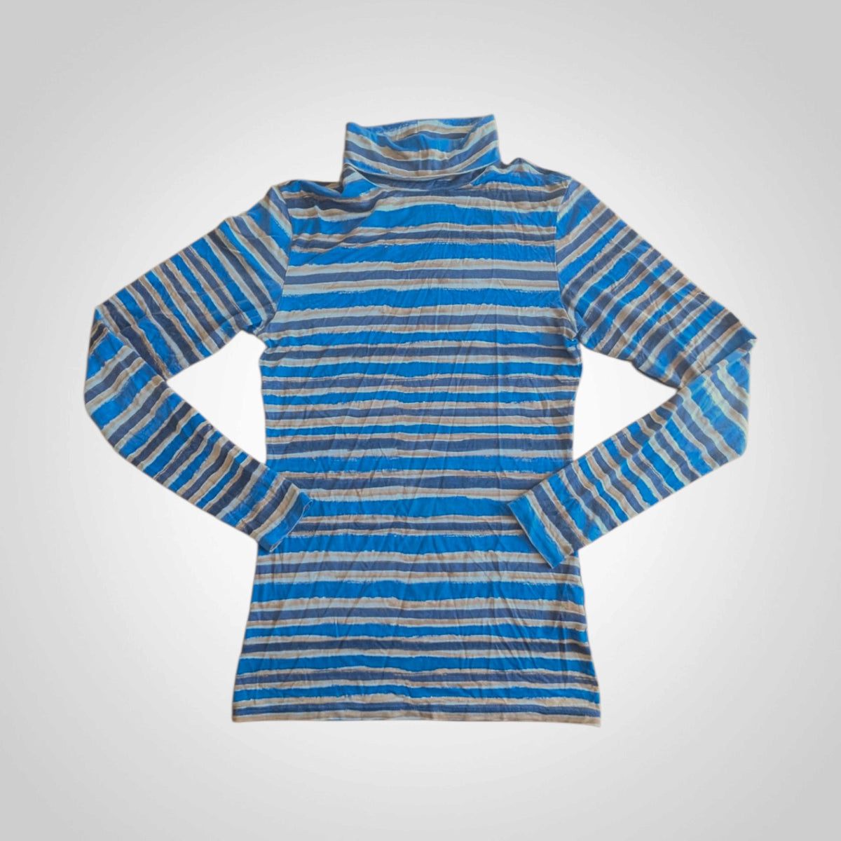 UNIQLO x MARNI Heattech Striped Roll Neck Top