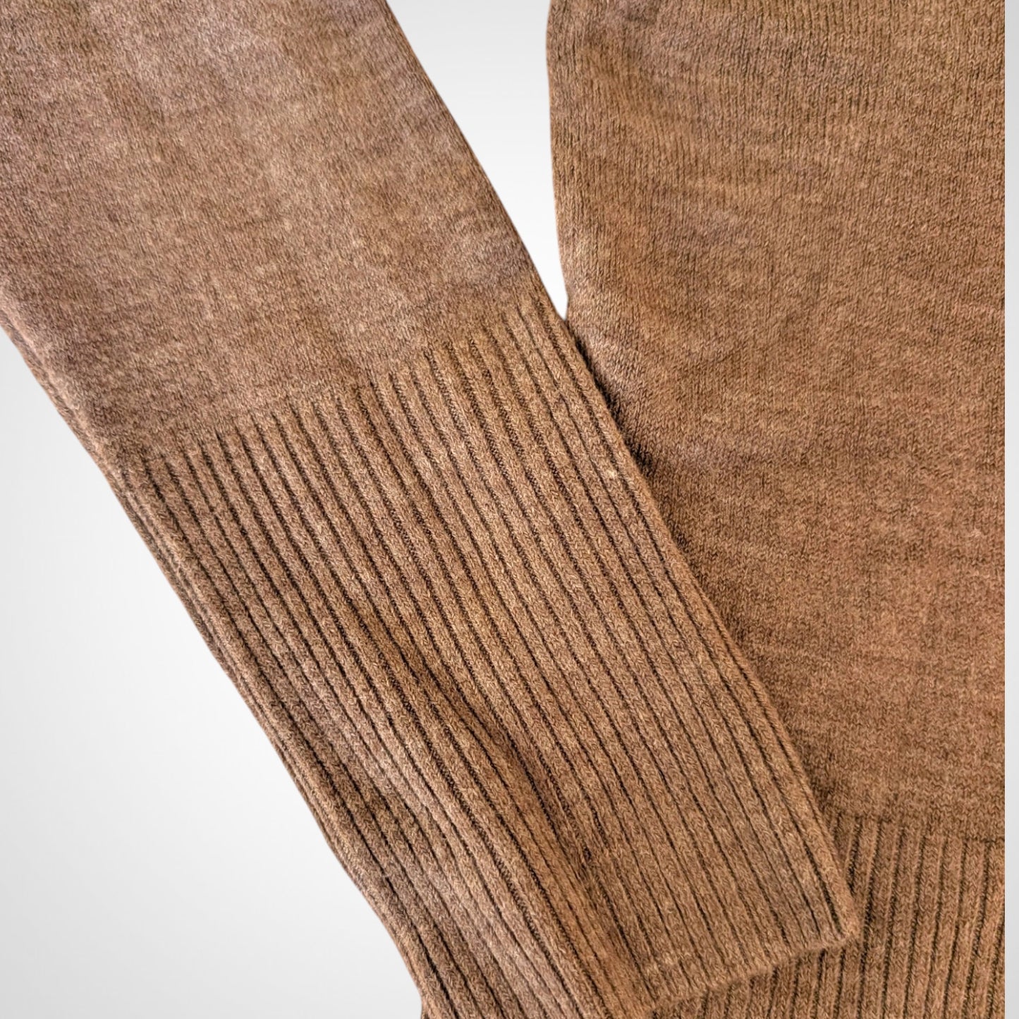 Brown Roll Neck Jumper