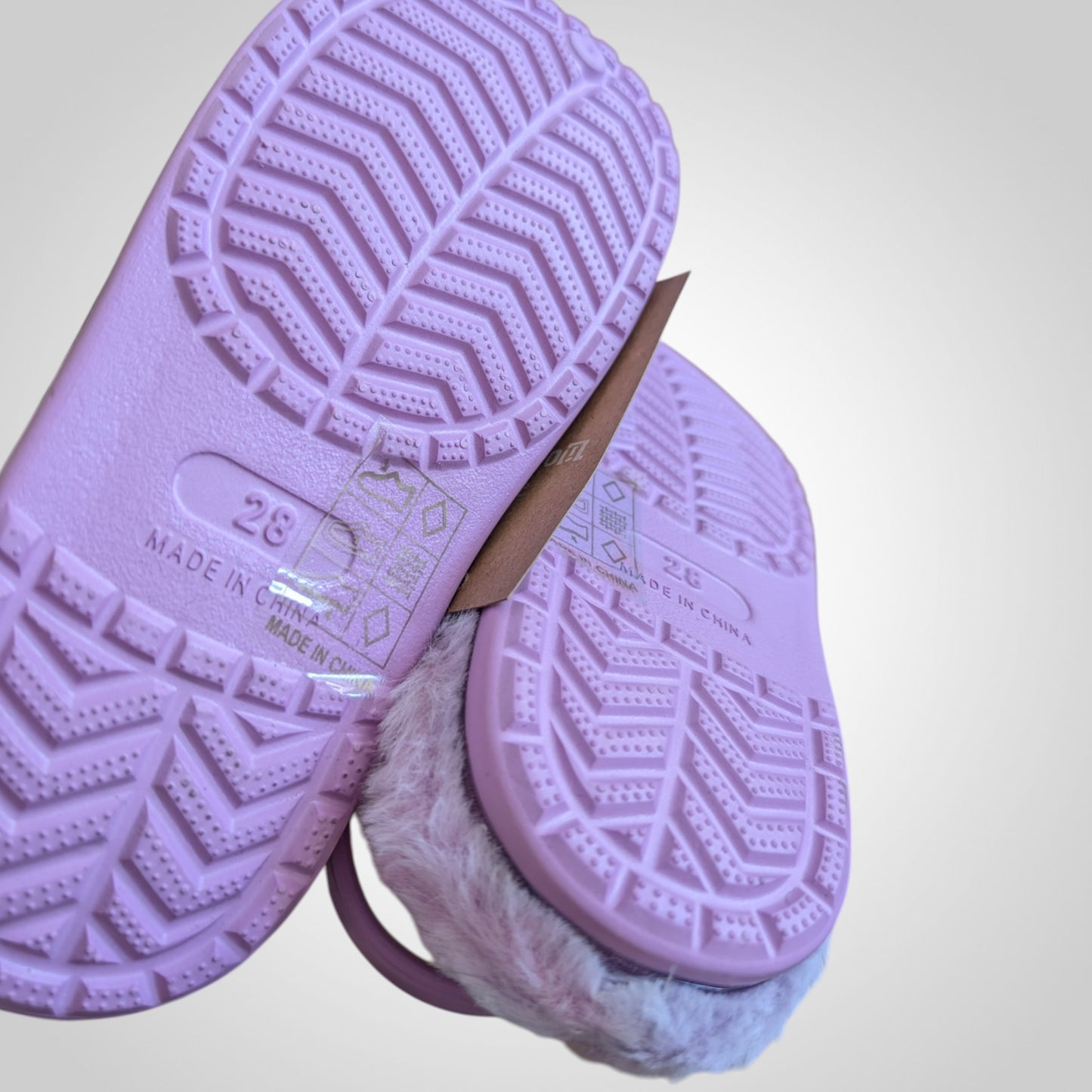 Disney Stitch Fur Lined Clogs - Size UK 10 Kids