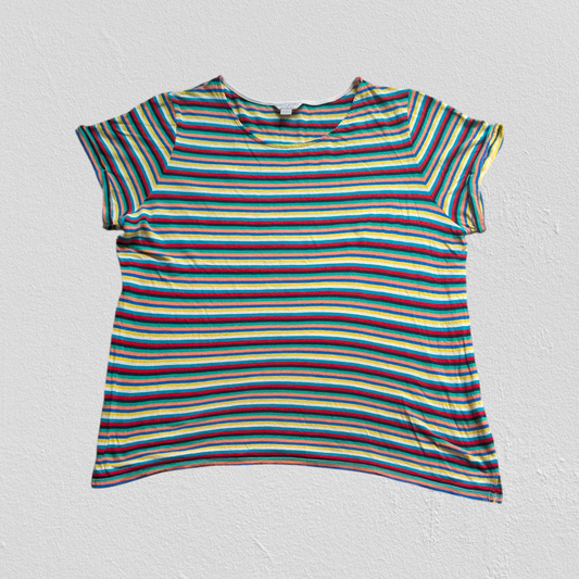 Rainbow Linen Tee