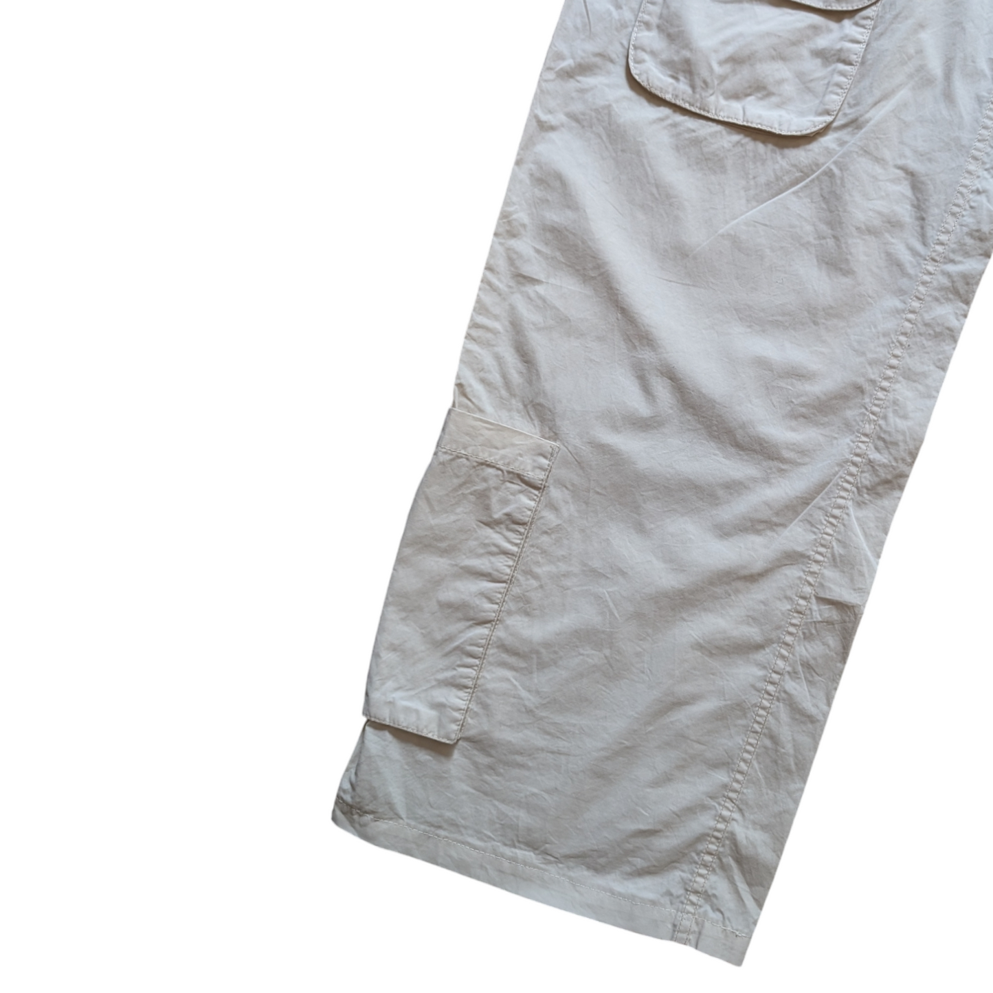 00's Cream Cargo Pants