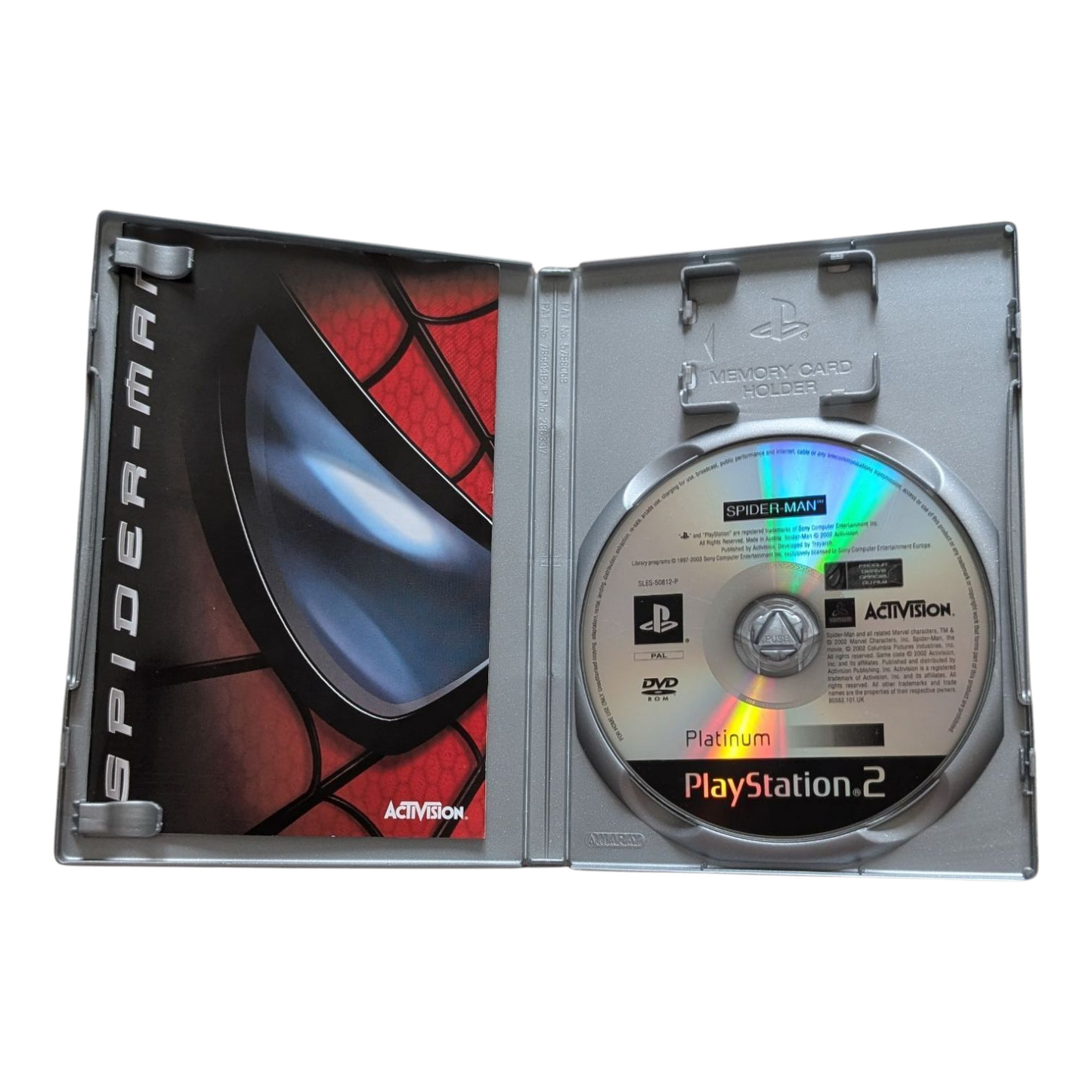 Spider-Man: The Movie Platinum (PS2 PlayStation 2, 2003)