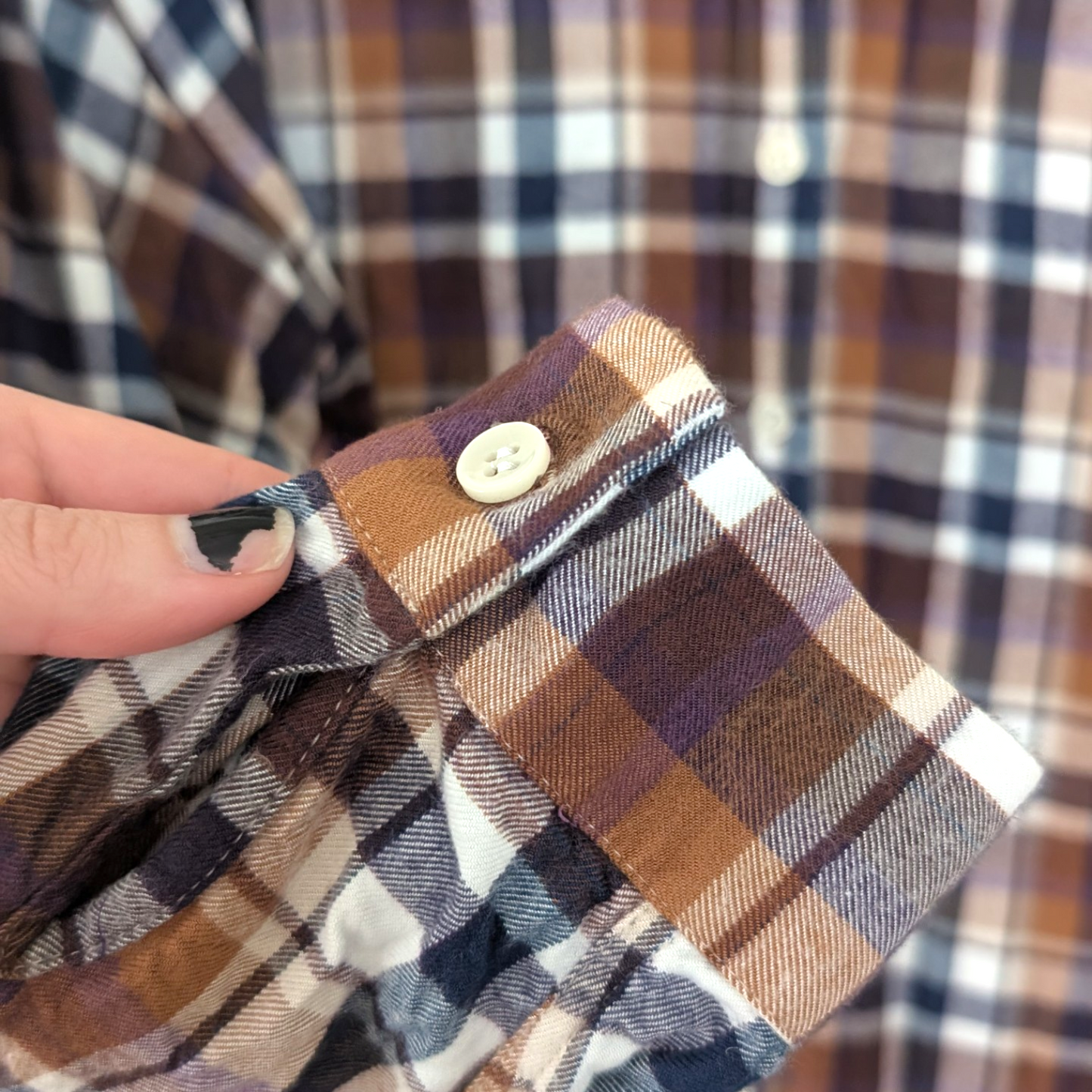 Next Brown Check Shirt