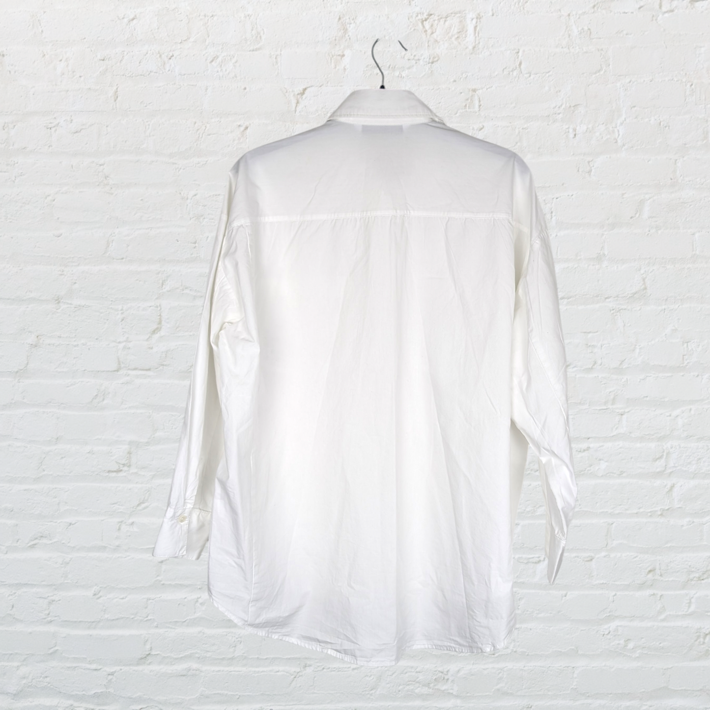 Zara White Western Studded Shirt