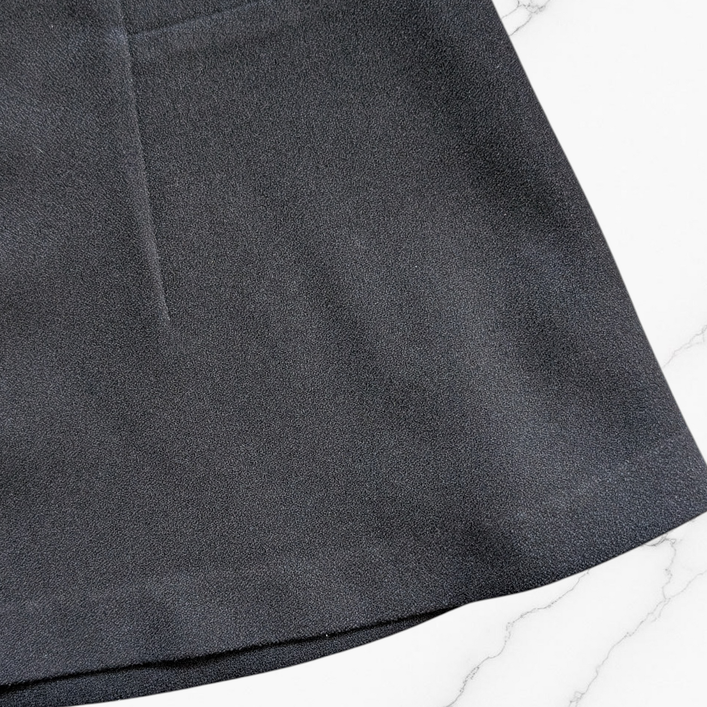 Black A-Line Mini Skirt