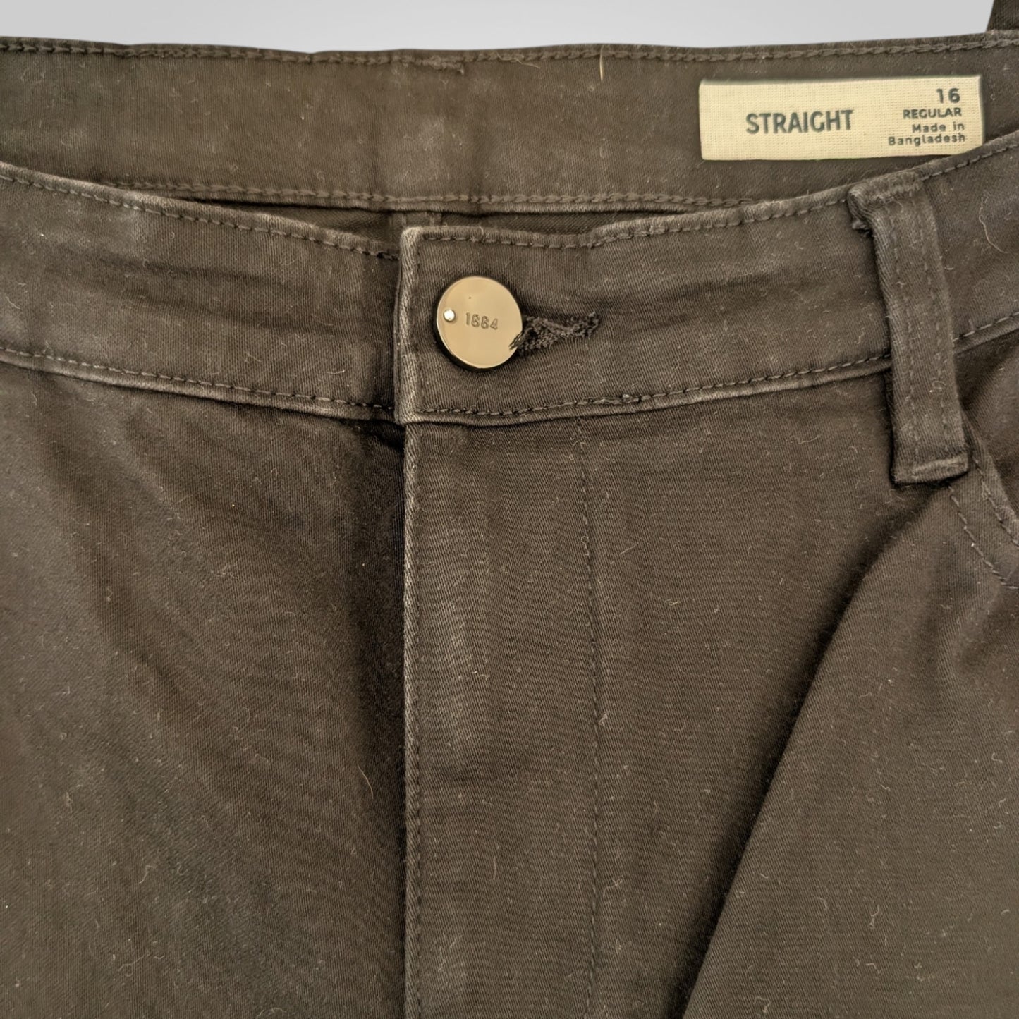 Marks & Spencer Black Straight Leg Jeans