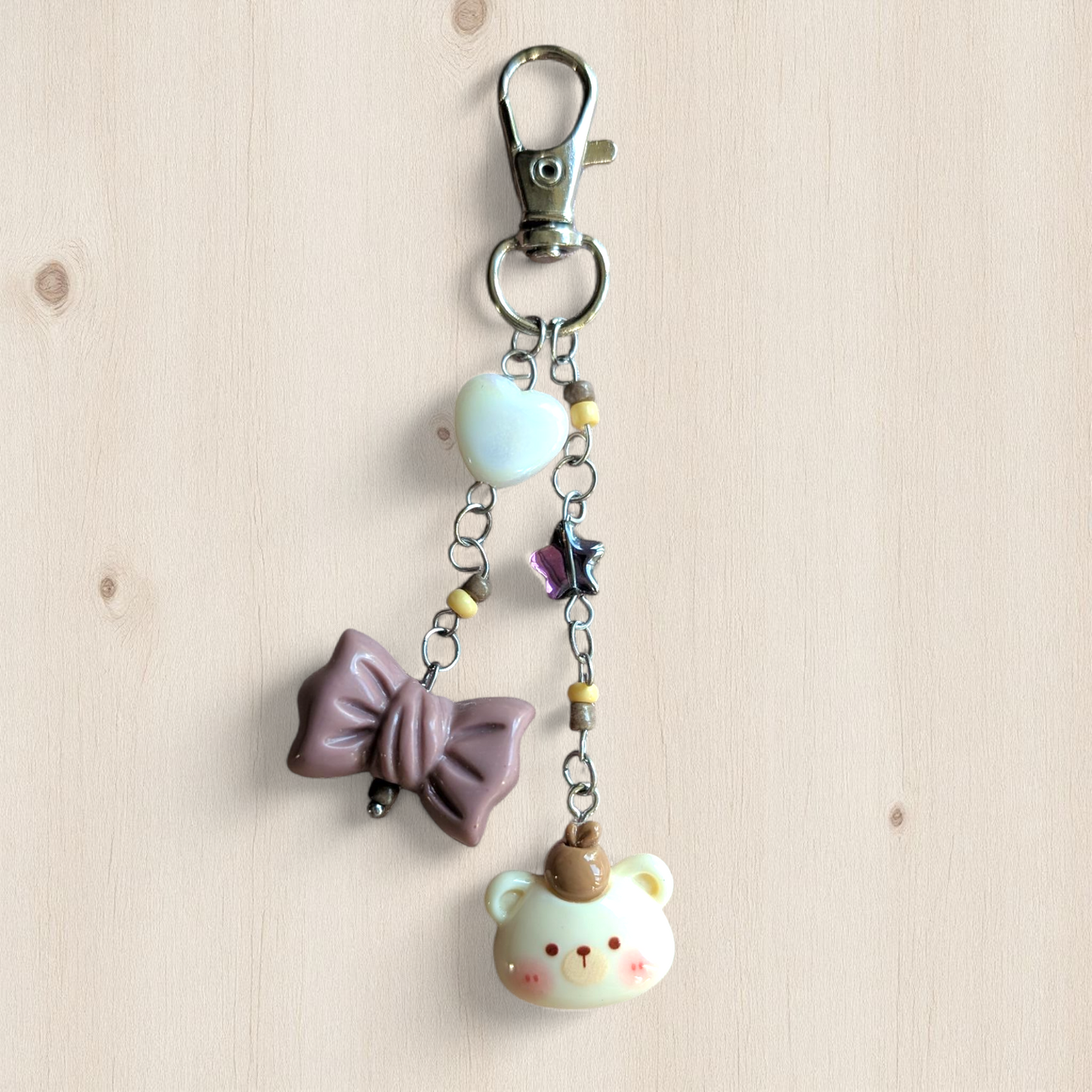 Mocha Babies Bag Charm