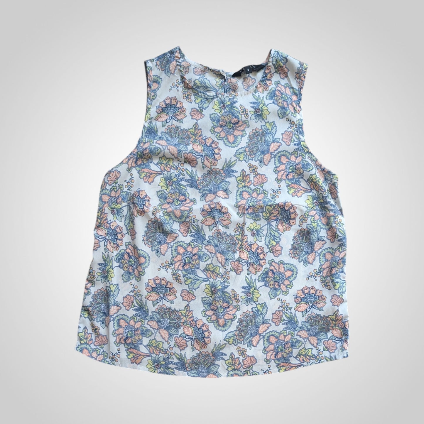 New Look Sleeveless Floral Blouse