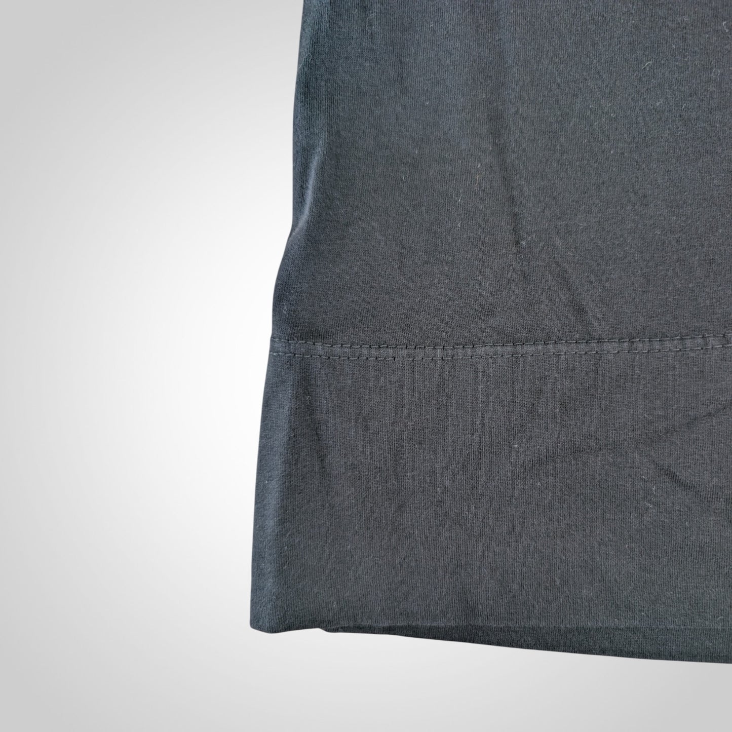Black Mock Neck T-Shirt