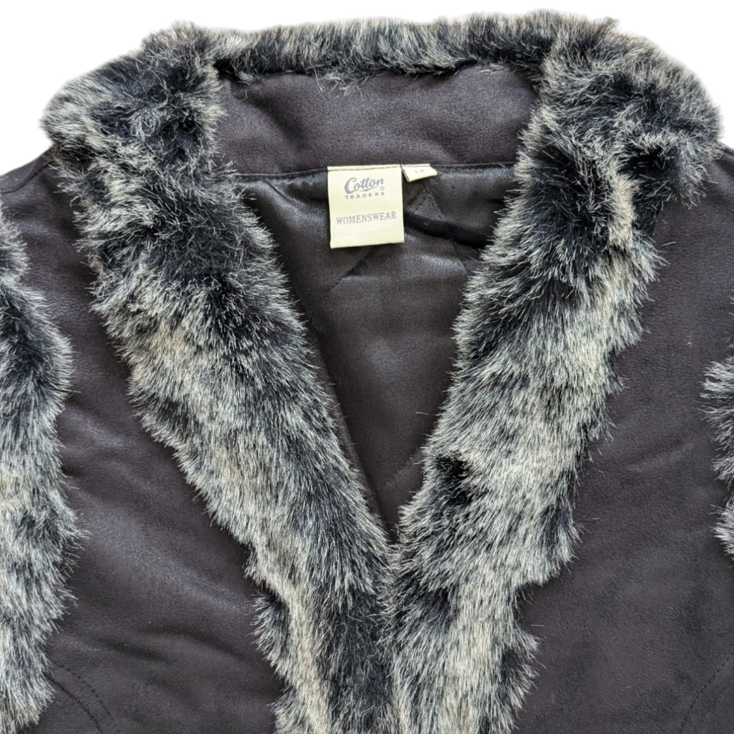 00's Faux Fur Gilet