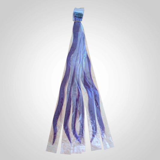 Purple Clip-In Coloured Hair Extensions