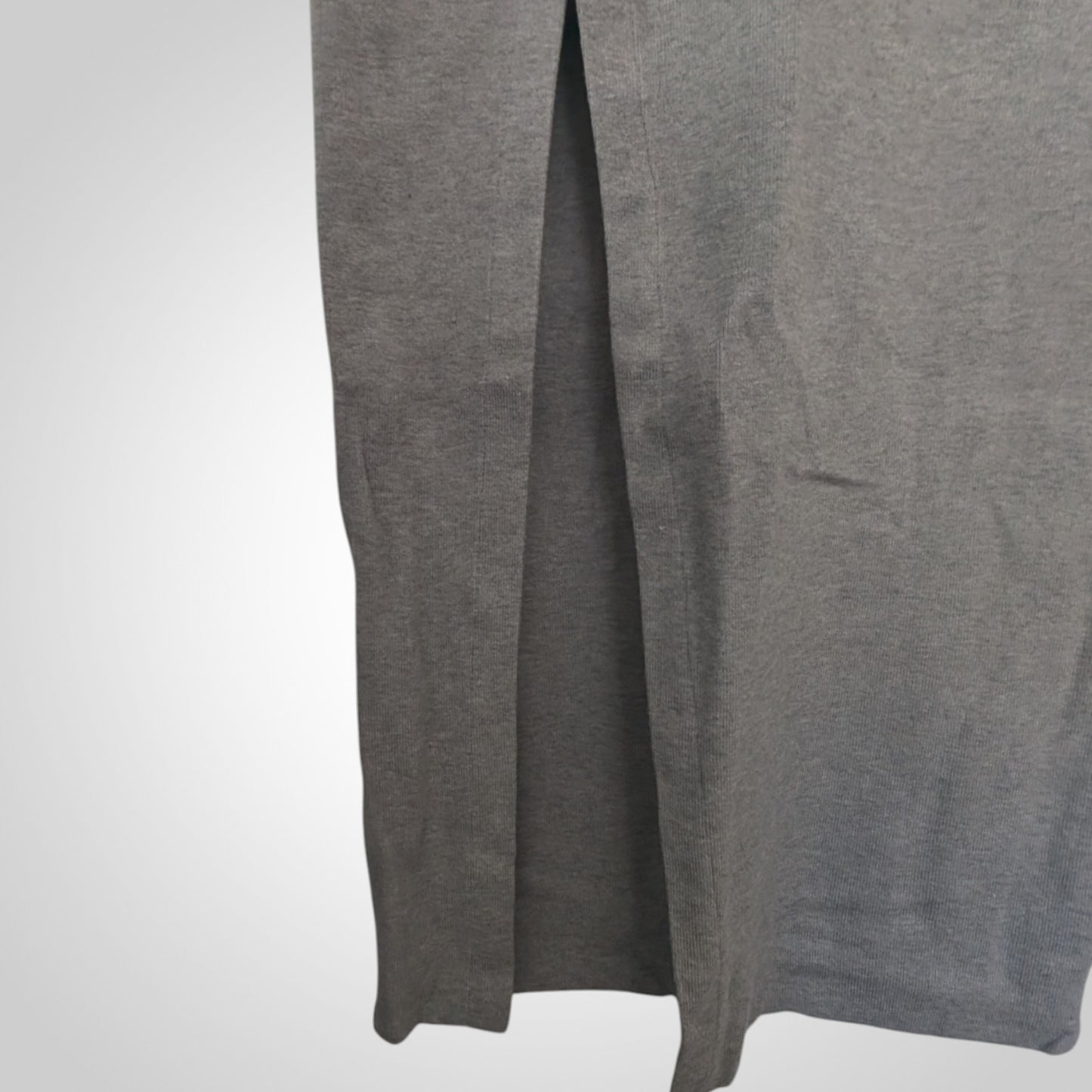 Grey High Neck Sleeveless Maxi Dress