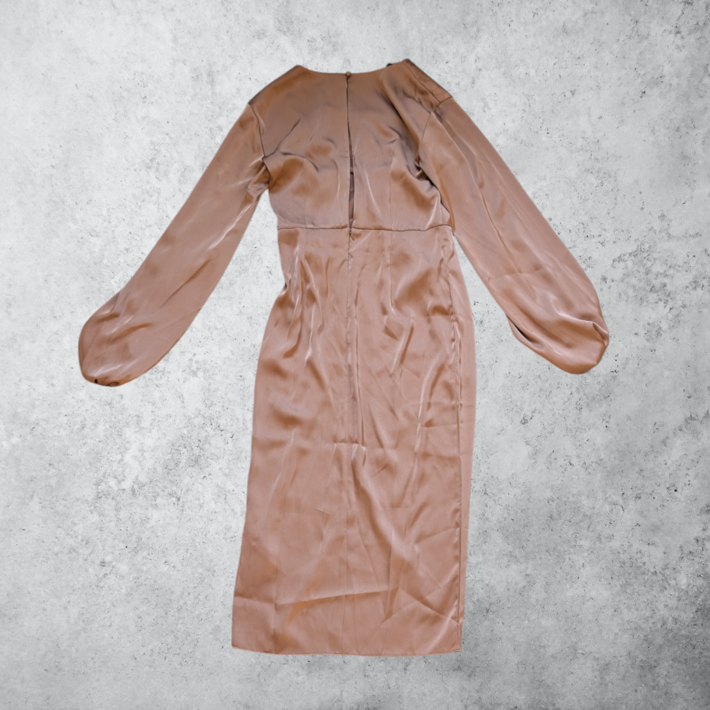 Bronze Midi Dress