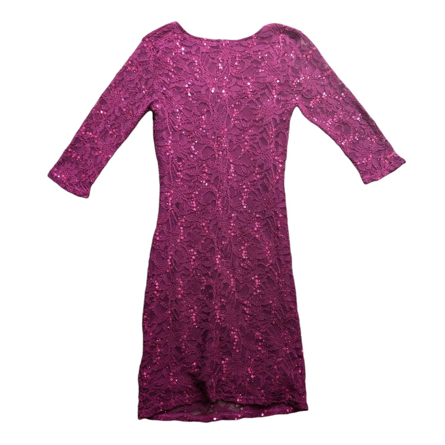 00's Jane Norman Purple Sequin Dress