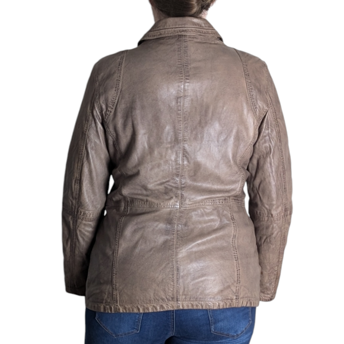 Vintage Lambskin Leather Jacket