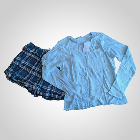 New Look Shorts & Long Sleeve Top PJ Set